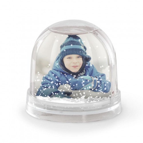 2 Fotoğraflı Kar Küresi