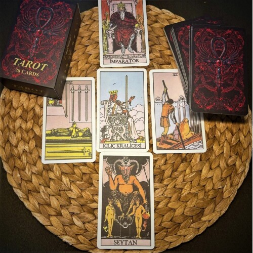 Antik Tarot Kartları (78 Kart)