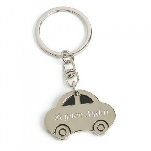 Araba Şeklinde Metal Anahtarlık
