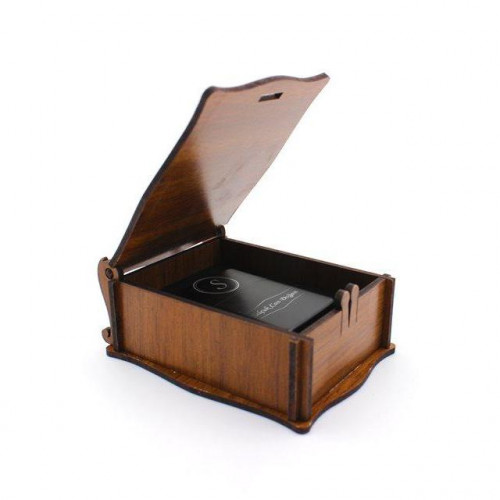 Babaya Özel Mesajlı Ahşap Kutulu Çakmak