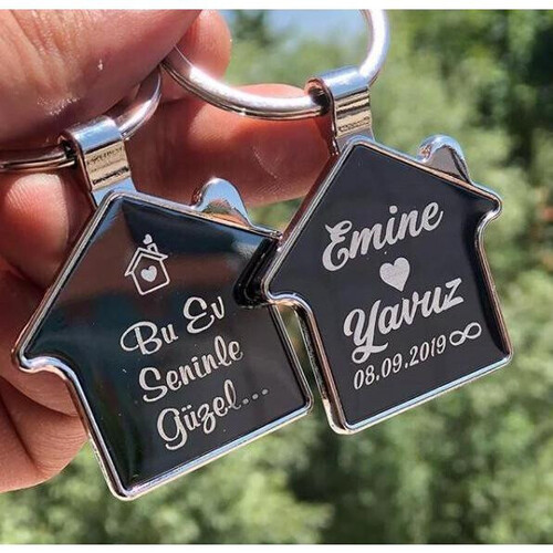 Bu Ev Seninle Güzel 2li Anahtarlık Seti