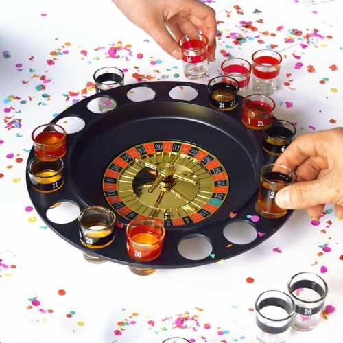 Drinking Roulette Set - Rulet Shot Oyunu