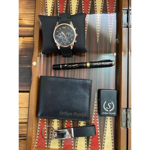 Erkeğe Hediye Tavlalı Aksesuar Seti