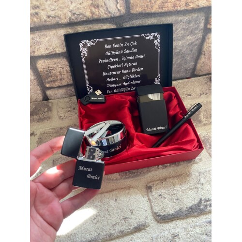 Erkeğe Kişiye Özel Lüks Set Kutusu