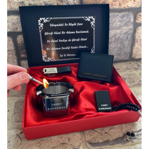 Erkeğe Lüks Dolu Dolu Hediye Seti