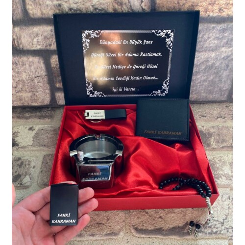 Erkeğe Lüks Dolu Dolu Hediye Seti