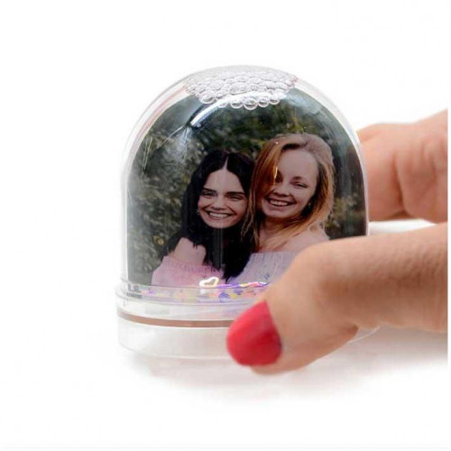 Fotoğraflı Mini Kar Küresi