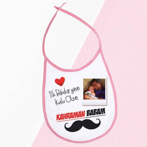 İlk Babalar Günü Bebek Önlüğü