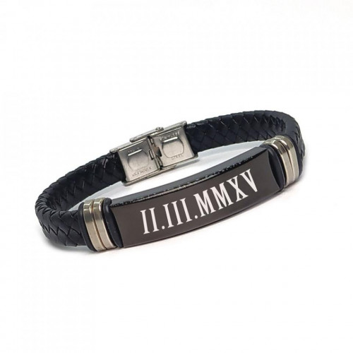 Kişiye Özel Deri Bileklik