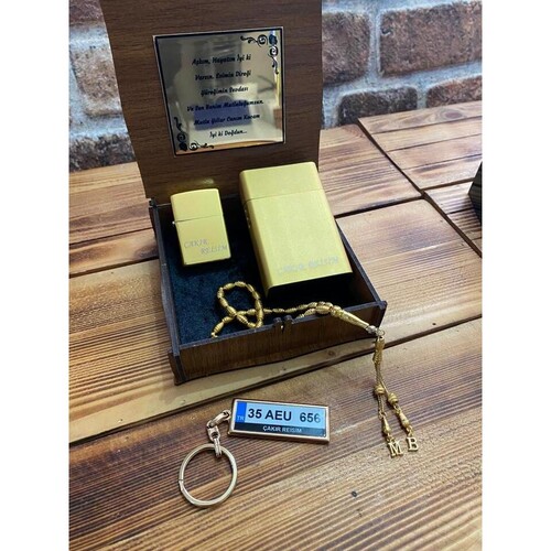 Kişiye Özel Gold Hediye Seti