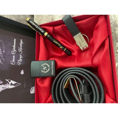 Öğretmenler Günü Hediyesi Deri Set