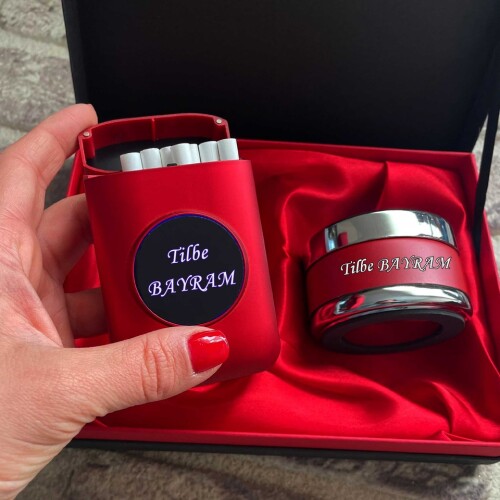 Usb Çakmaklı Işıklı Sigara Tabakası