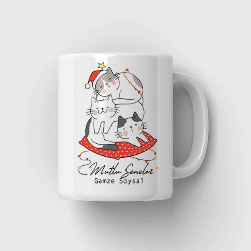 Yılbaşı Hediyesi Kupa Bardak - 3 Kafadarlar