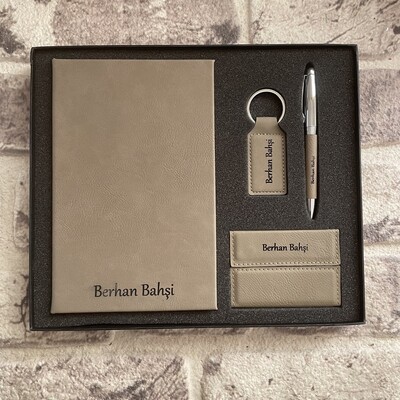 Kişiye Özel Deri Set