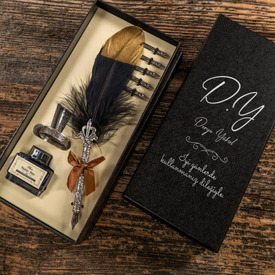 Kişiye Özel Kutulu Divit Dolma Kalem Seti